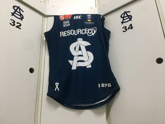 South Adelaide to Proudly Wear White Ribbon on Traditional Navy Guernsey